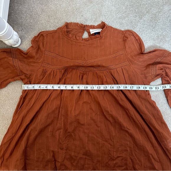 Universal Thread Orange Blouse - Picture 8 of 12